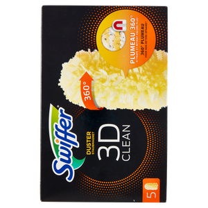 5 Ricambi Duster 3d Per Piumino Catturapolvere Swiffer - Foto 3