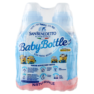 Acqua Naturale Baby San Benedetto 4 X 0,25 L.