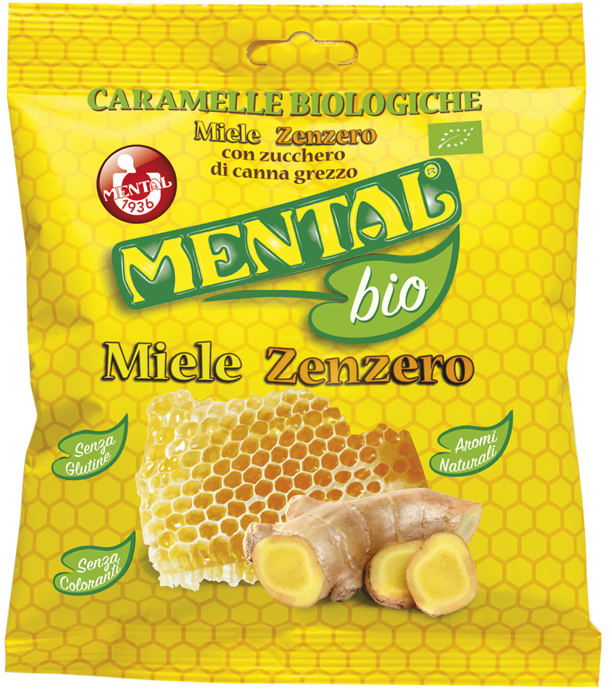 Caramelle Confetti Al Gusto Miele E Zenzero Bio Mental - Foto 1