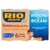 Tonno In Olio D ' oliva Rio Mare 6 Da Gr . 80 Cad . Tonno In Olio D ' oliva Rio Mare 6 Da Gr . 80 Cad .