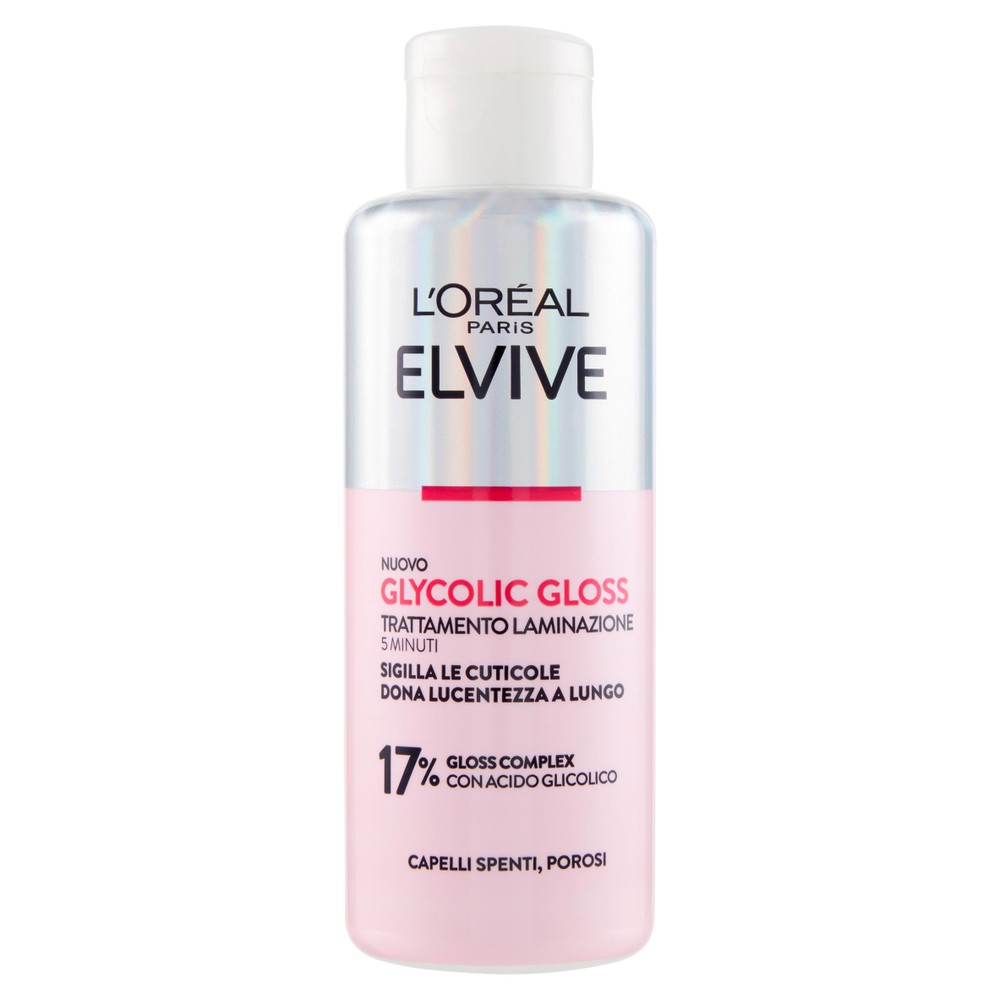 Trattamento Capelli Lamination Glycolic Gloss Elvive - Foto 1