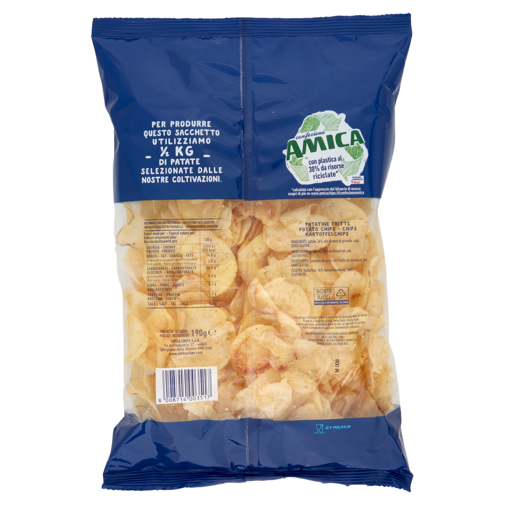 Patatine Quelle Che Si Vedono Classica Amica Chips - Foto 3