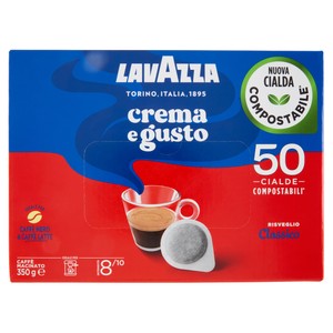 Caffè Crema E Gusto In Cialde Compostabili 50pz Lavazza - Foto 1