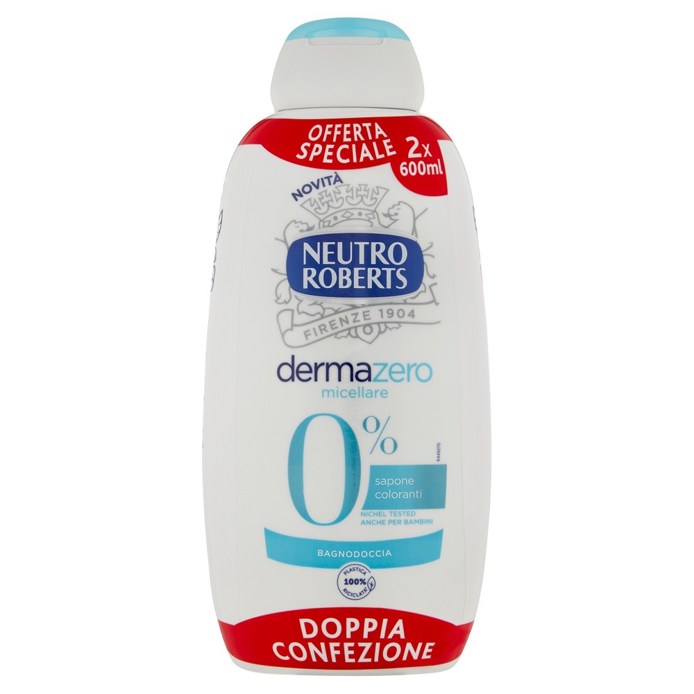 Bagnoschiuma Dermazero Neutro Roberts Bipacco - Foto 1