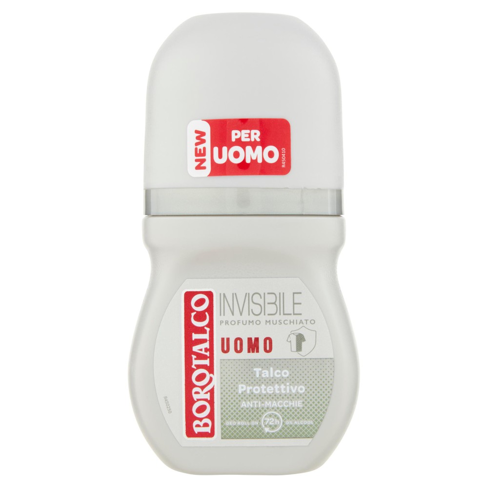 Deodorante Roll On Uomo Invisibile Muschiato Borotalco - Foto 1