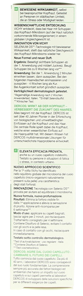 Shampoo Anti-Forfora Capelli Secchi Dercos - Foto 2