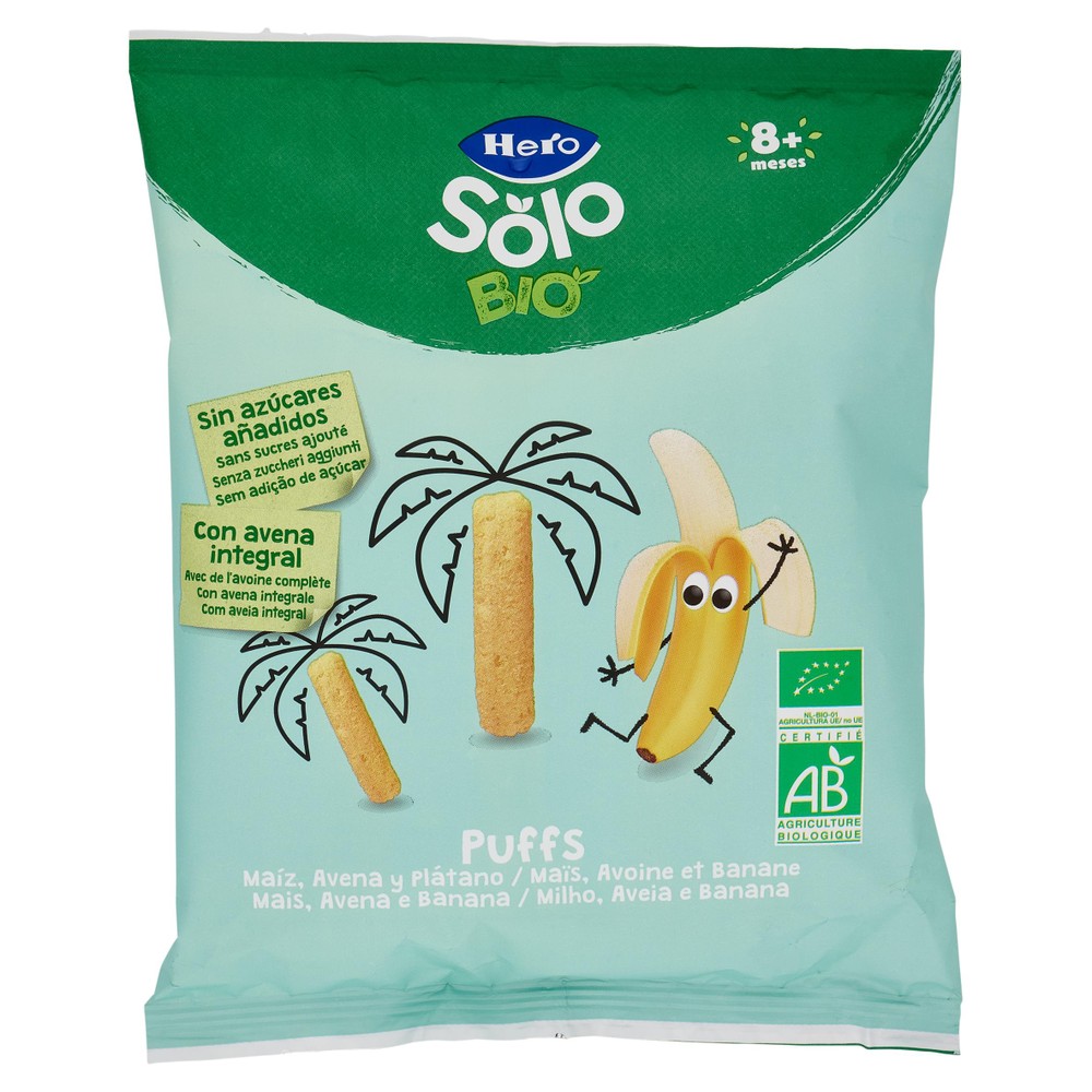 Snack Avena E Banana Hero Solo - Foto 1