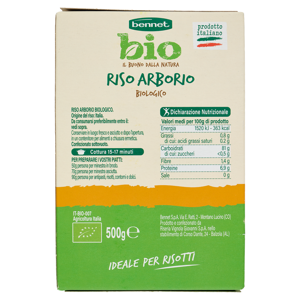 Riso Arborio Bennet Bio - Foto 3