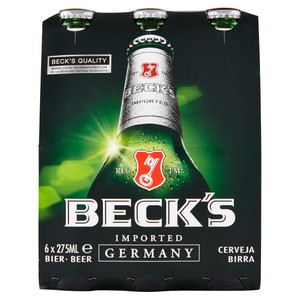 Birra Beck's Bottiglia 6 X 27 Cl.