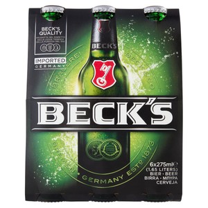 Birra Beck's Bottiglia 6 X 27,5 Cl - Foto 1