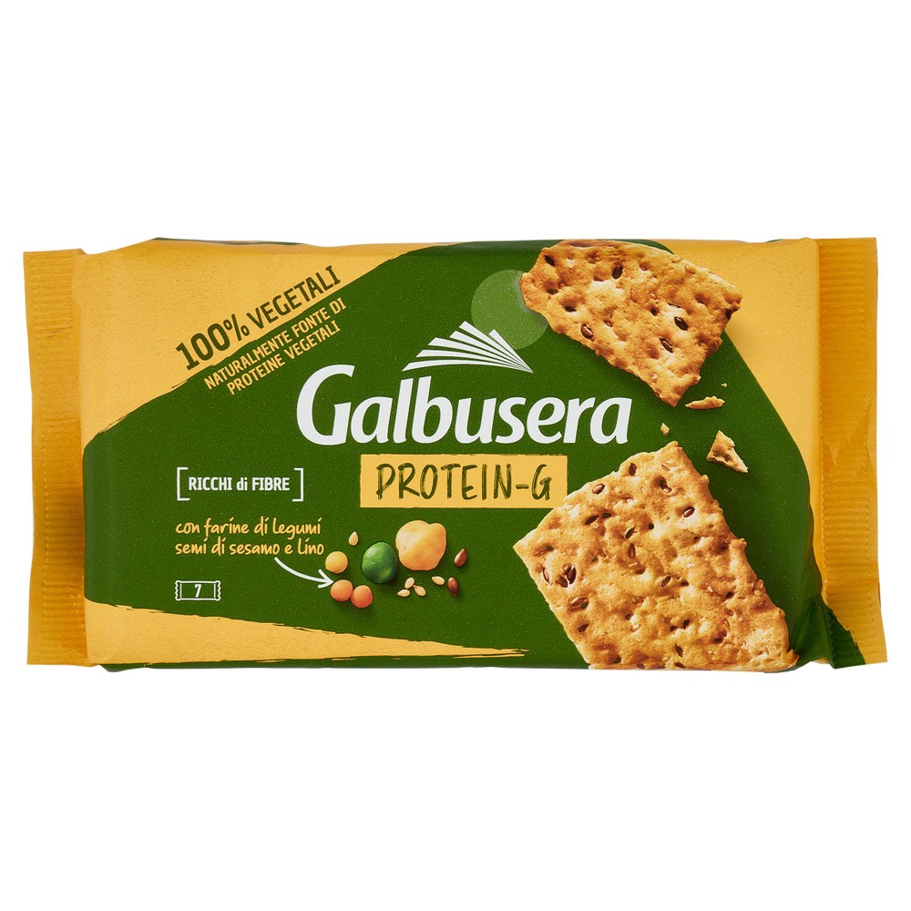 Crakers Protein G Galbusera - Foto 1