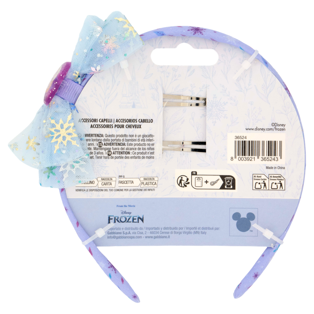 Cerchietto Disney Frozen Set - Foto 3