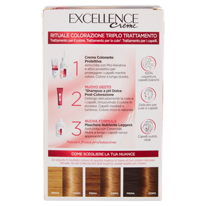 Colorazione Per Capelli 7 Biondo Excellence L'oreal Paris