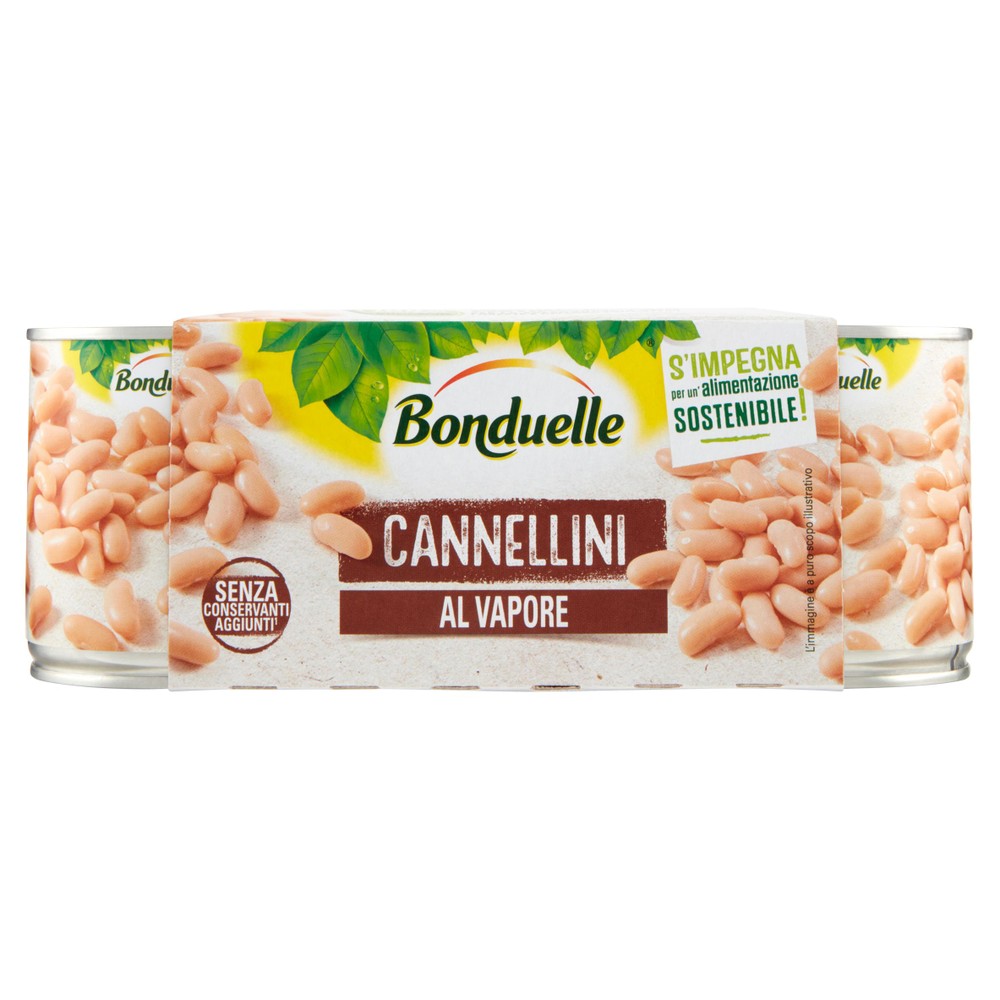 Cannellini Al Vapore Bonduelle 3 Da Gr.175