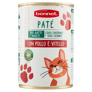Pate' Gatti Gatto Con Vitello E Pollo Bennet - Foto 3