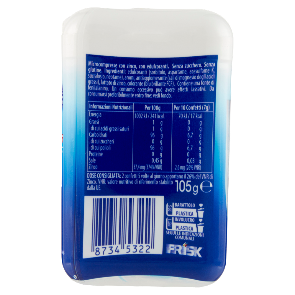 Caramelle Menta Piperita Senza Zucchero Clean Breath 150 Pezzi Frisk - Foto 3