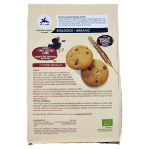 Biscotti Di Grano Cappelli Con Gocce Di Cioccolato Bio Alce Nero - Foto 3