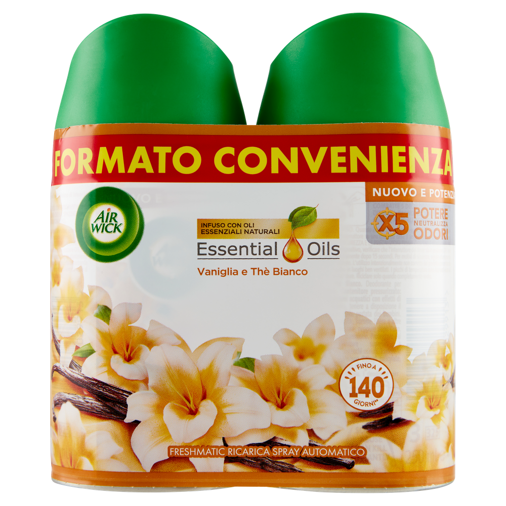 Doppia Ricarica Per Dedorante Ambiente Fresh Matic Air Wick Profumazio - Foto 1