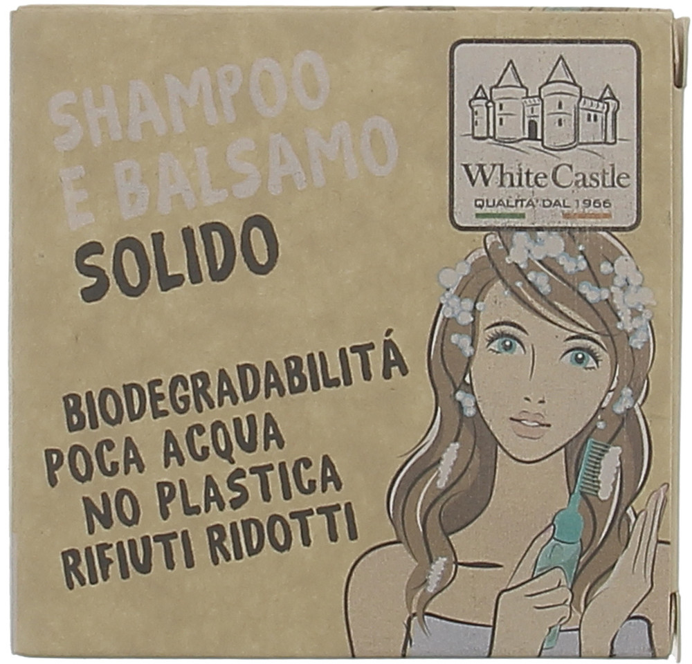 Shampoo Solido 2in1 White Castle - Foto 1