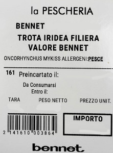 Trota Iridea Filiera Valore Bennet - Foto 3