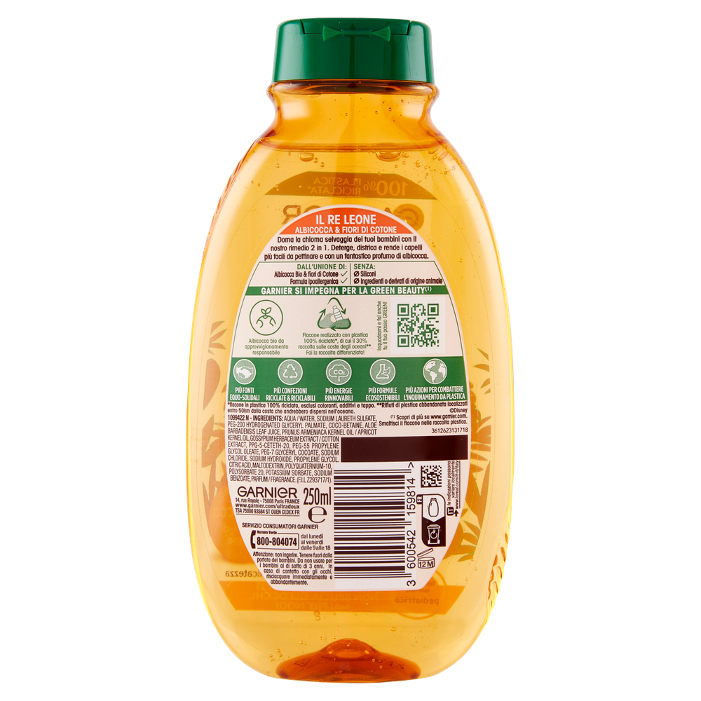 Shampoo Albicocca Ultra Dolce