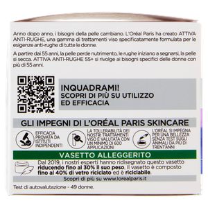 Crema Notte Antirughe Con Calcio 55+ L'oreal - Foto 2