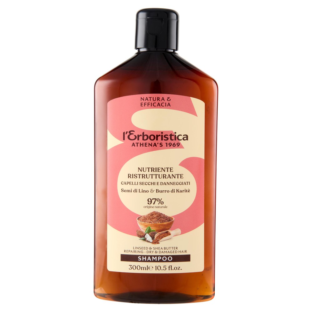 Shampoo Lino E Karite' Erboristica - Foto 1