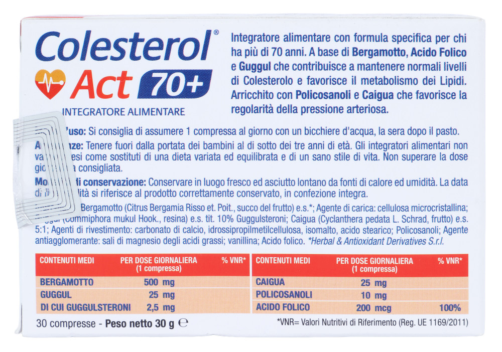 Colesterol Act 70+ Compresse - Foto 3