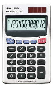 Calcolatrice Tascabile El379sb Sharp - Foto 1