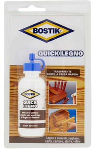 Colla Vinilica Quick Legno Blister 75gr Bostik - Foto 1