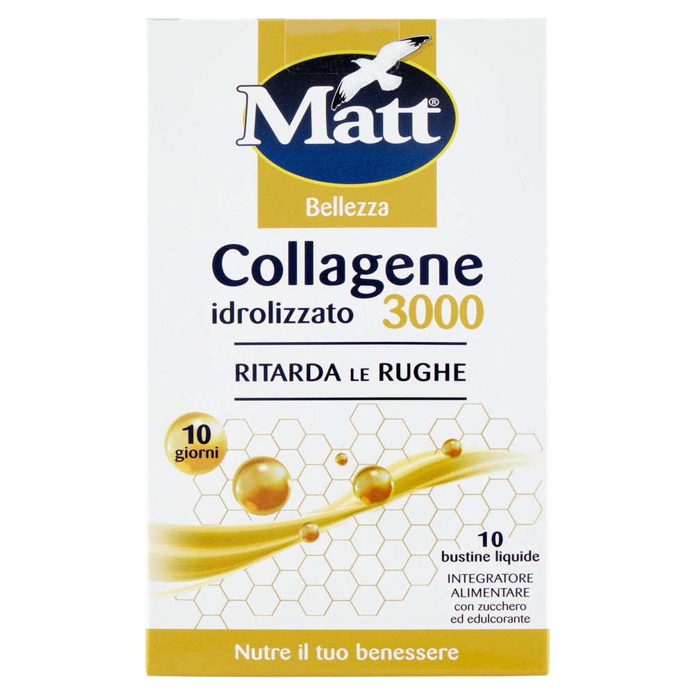 Collagene Idrolizzato 3000 Matt 10 Bustine Liquide