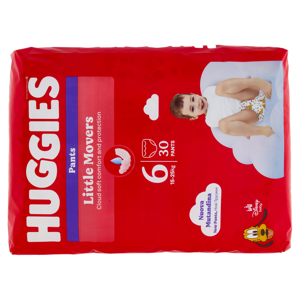 30 Mutandine Ultra Comfort Tg 6 Huggies - Foto 3