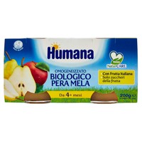 Omogeneizzato Di Mela E Pera Bio Humana 2x100 G.
