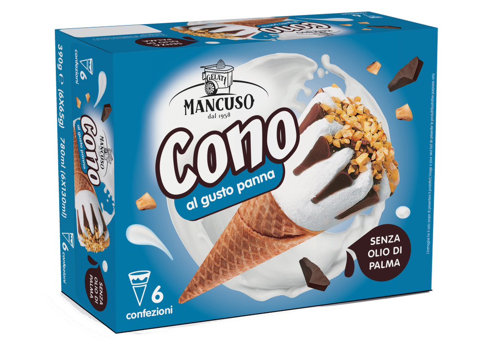 Cono Gelato Panna Mancuso - Foto 1