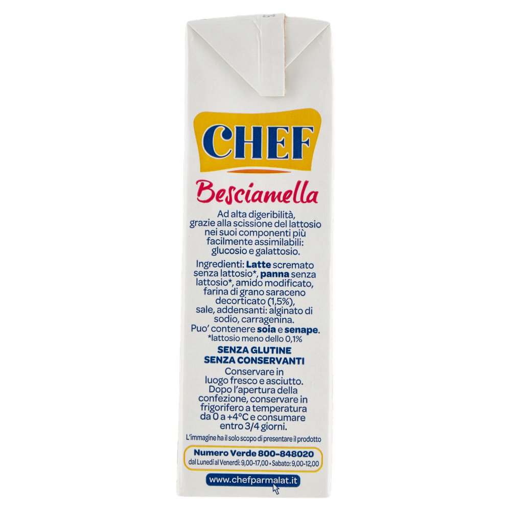 Besciamella Chef Senza Lattosio - Foto 2