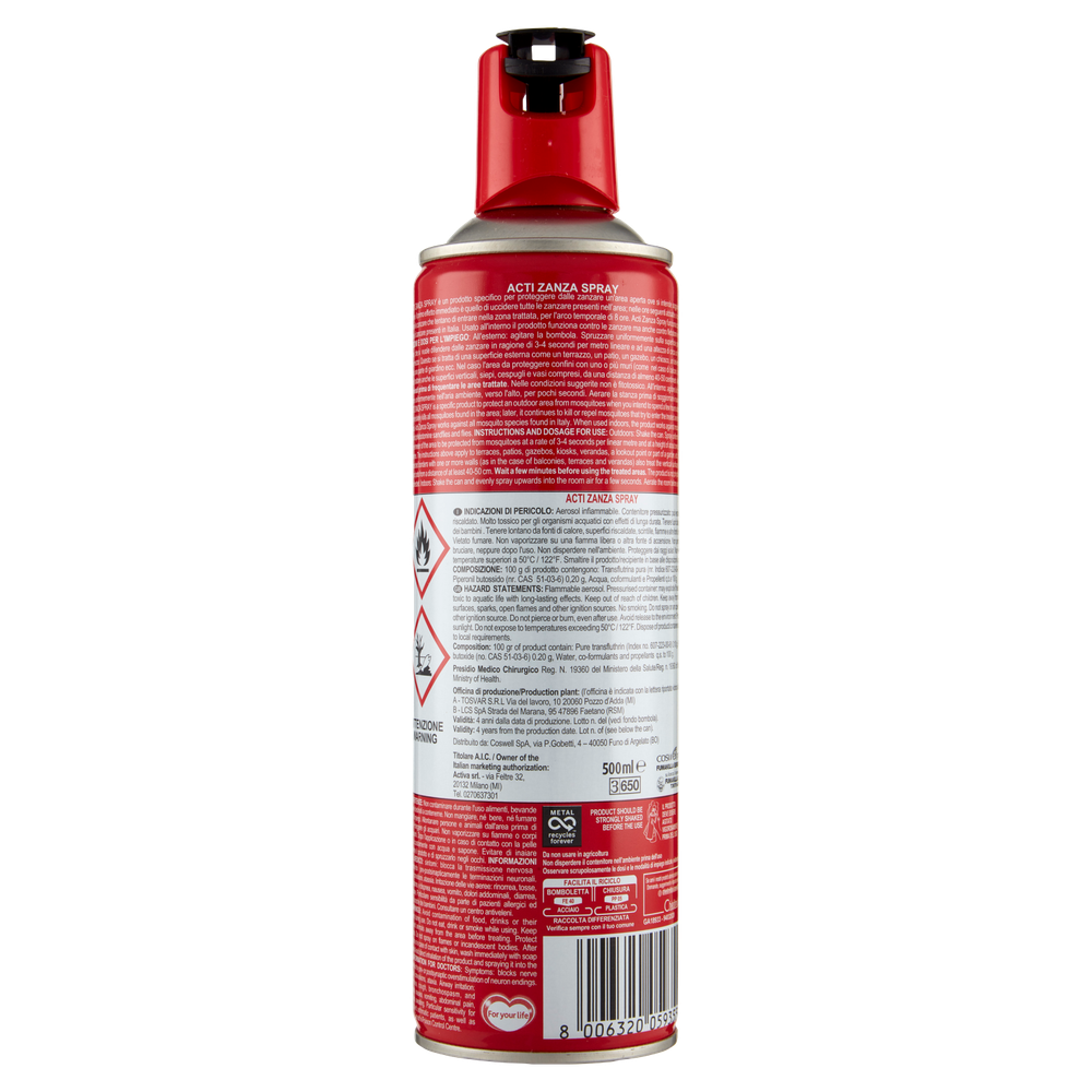 Antizanzare Spray Per Spazi Aperti Open Air Vape - Foto 3