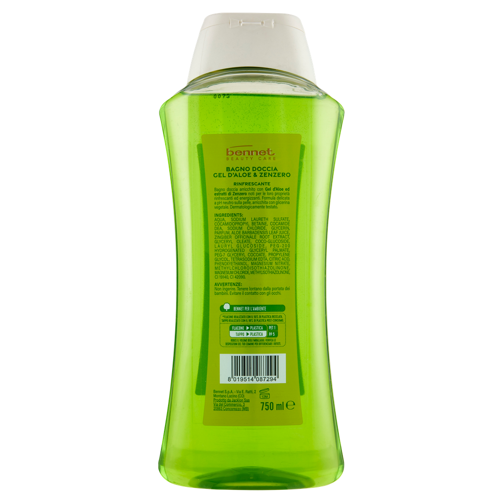 Bagno Doccia Aloe E Zenzero Bennet - Foto 3