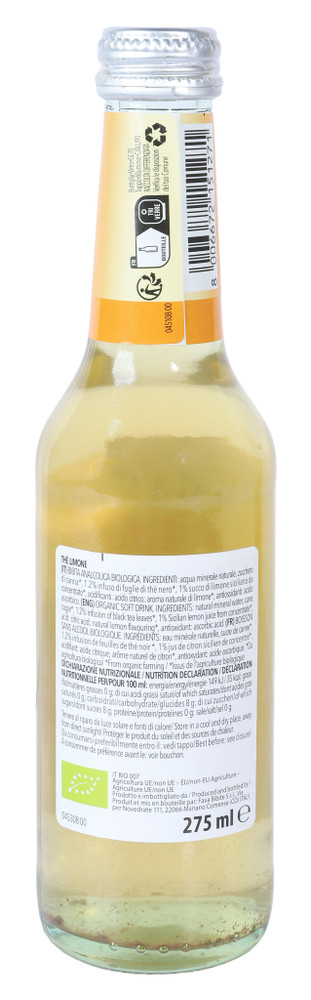 The' Limone Bio 275ml San Graziano - Foto 3