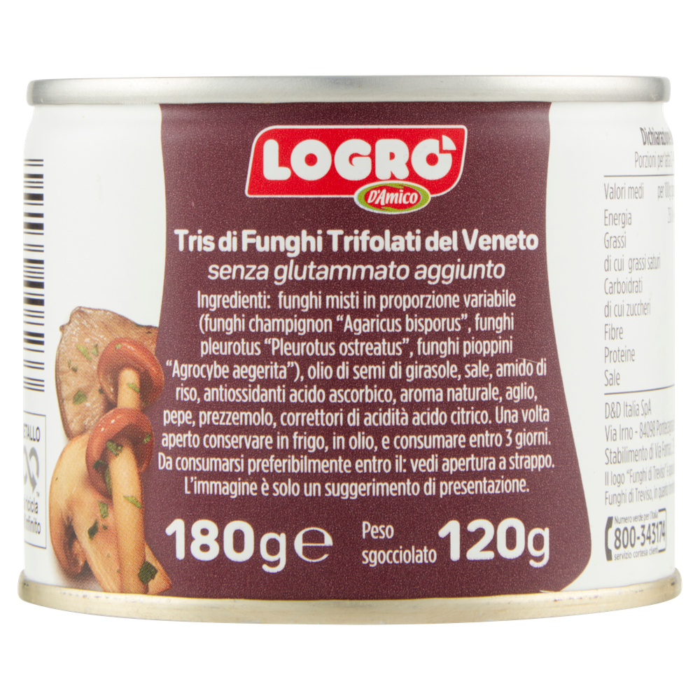 Funghi Trifolati Veneto Logro'