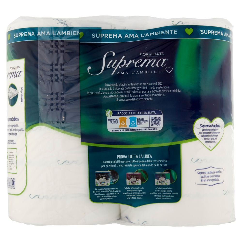 Carta Igienica 2 Veli Endless Suprema Fior Di Carta - Foto 3