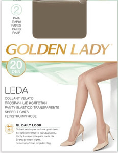 Collant Leda Tg 2 Castoro 20 Denari Conf 2 Golden Lady - Foto 1