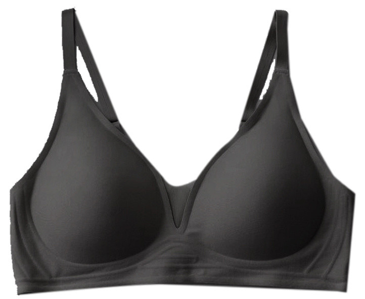 Reggiseno Senza Ferretto In Microfibra E Tulle M Nero Cotonella - Foto 1