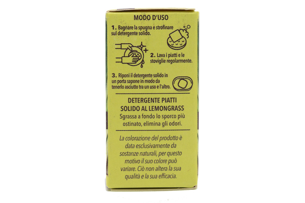 Detergente Solido Per Piatti Lemongrass Coccole Di Gaia
