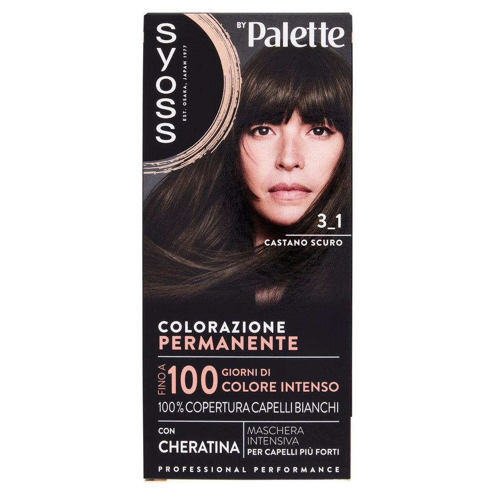 Colorazione Capelli 3.1 Castano Scuro Syoss By Palette - Foto 1