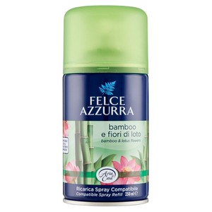 Deodorante Ambiente Automatico Spray Bambu' E Loto Aria Di Casa Felce Azzurra - Foto 1