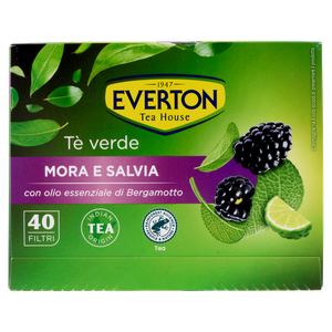 Tè Verde Mora E Salvia 40x1,3g Everton - Foto 3