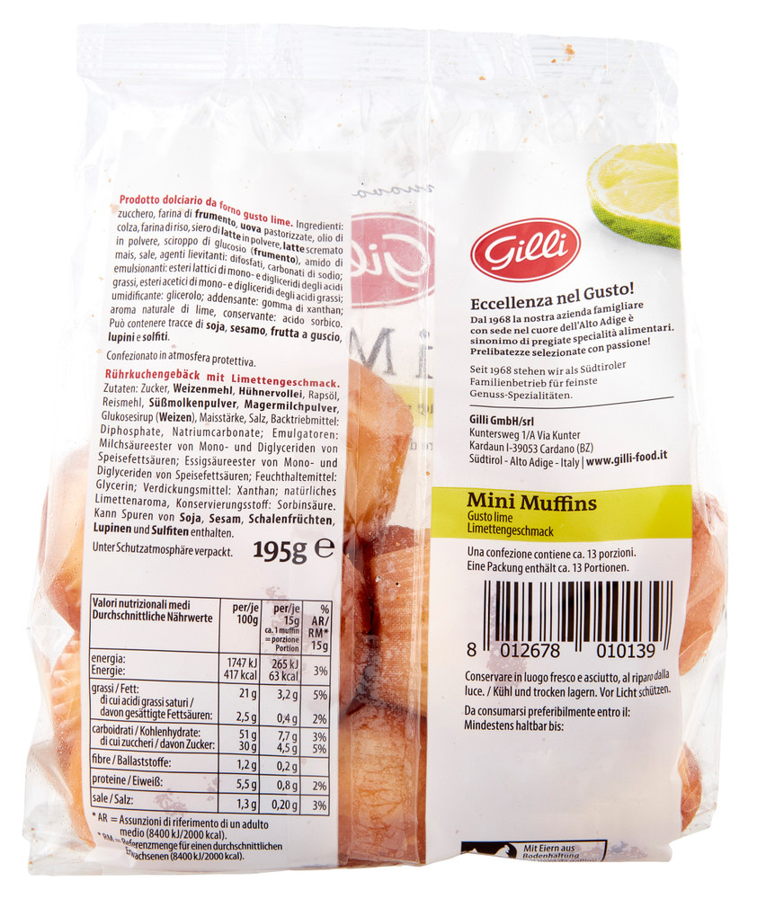 Mini Muffins Gusto Lime Gilli - Foto 3