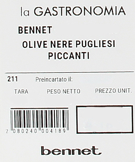 Olive Nere Pugliesi