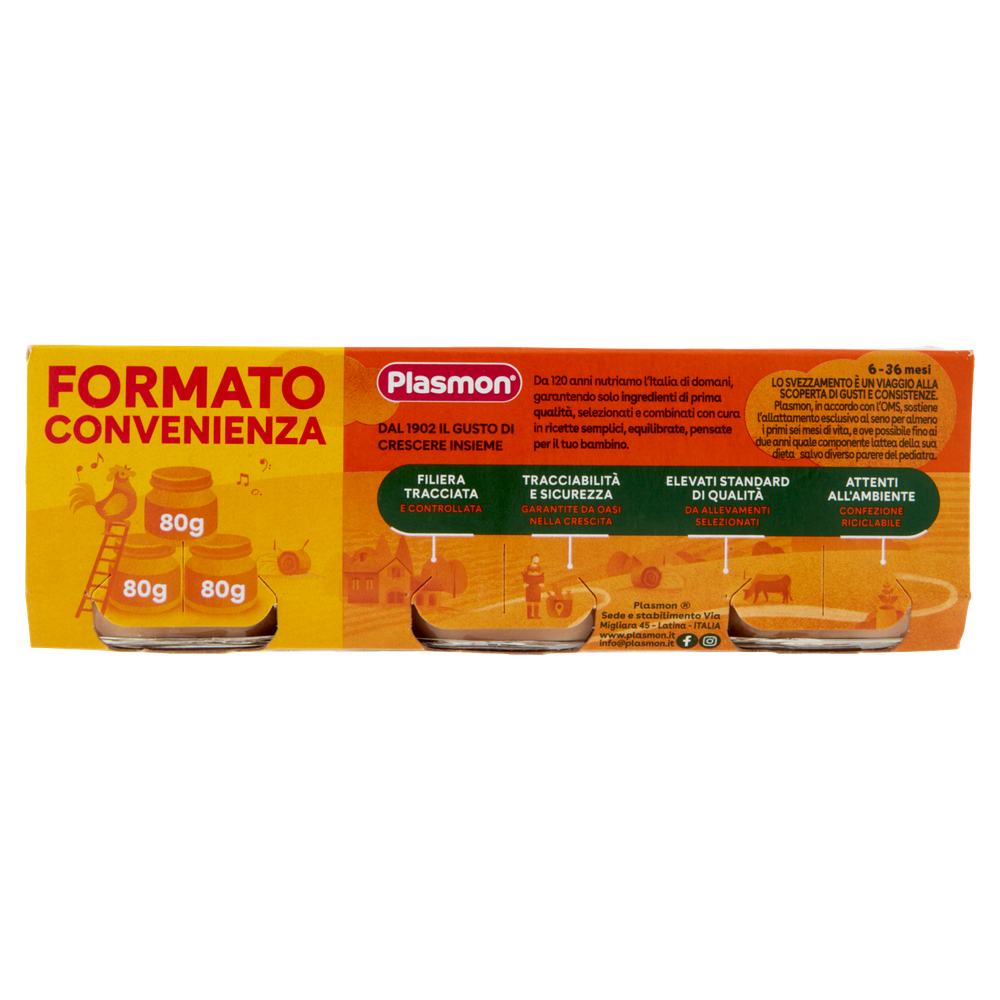 Omogeneizzato Cavallo 3x80g Plasmon - Foto 3