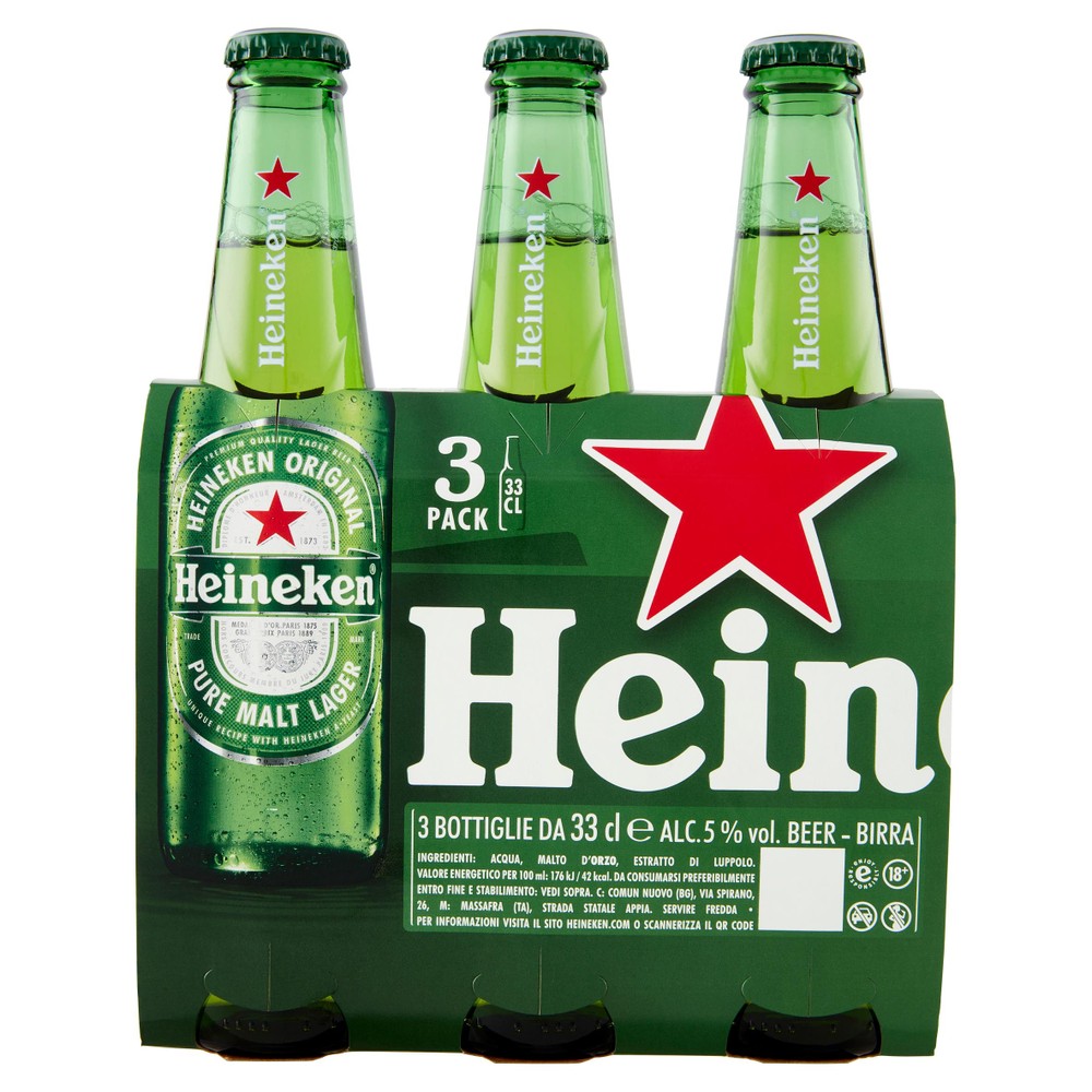 Birra Heineken 3x33cl - Foto 1
